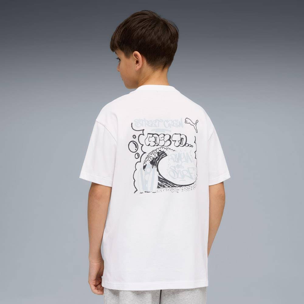 PUMA MID90S RELAXED BACK GRAPHIC TEE B