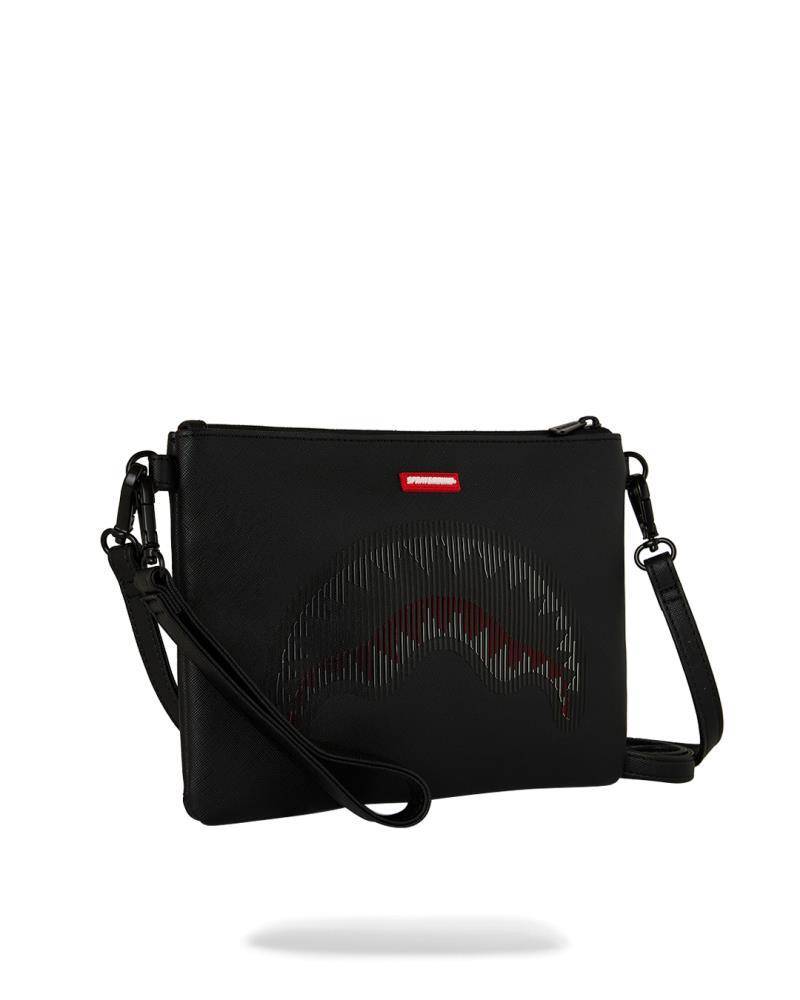 SPRAYGROUND DISAPPEARING SHARK CROSSOVER CLUTCH