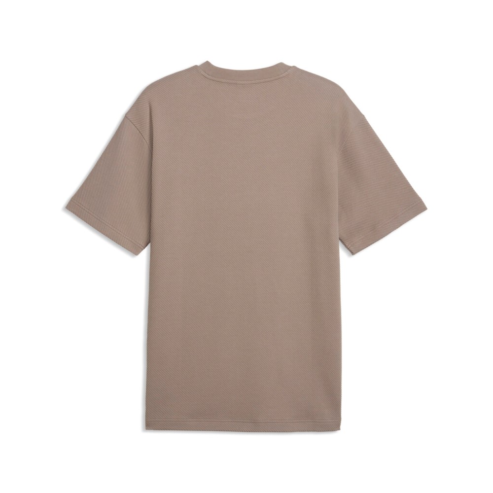 PUMA ESS ELEVATED RELAXED MATERIAL TEE