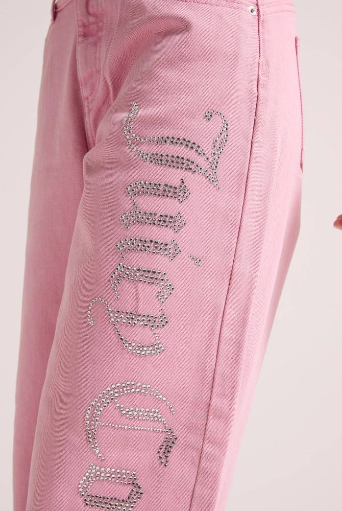 JUICY COUTURE DIAMANTE WIDE LEG JEAN