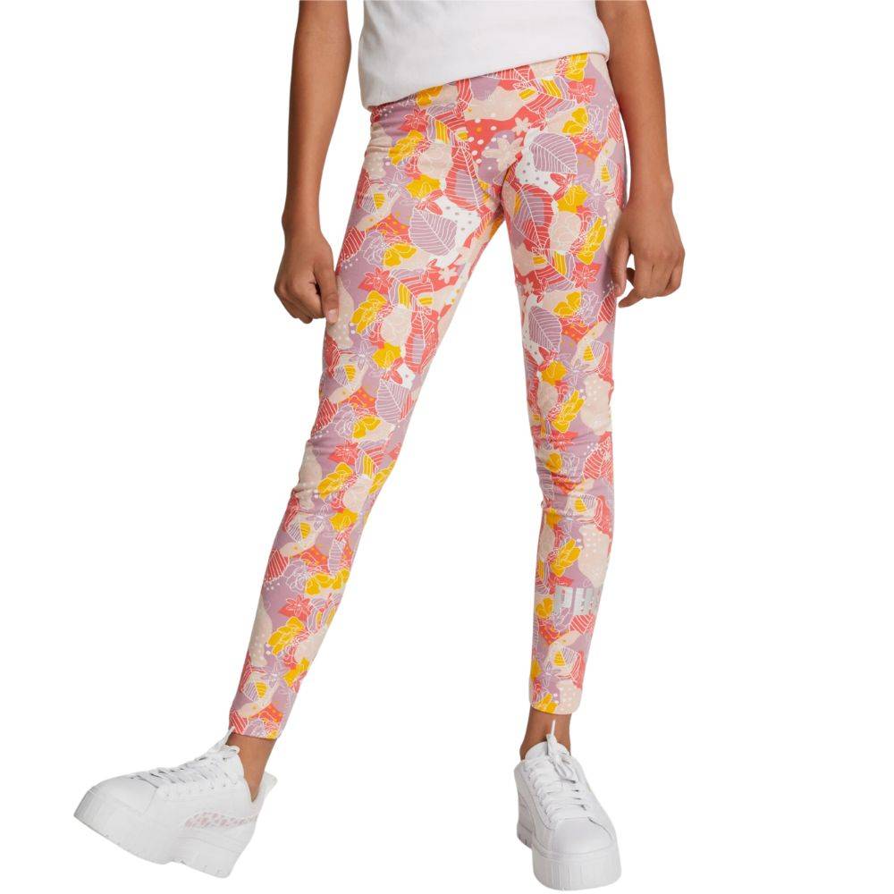 PUMA ESSENTIAL BLOOM ALL-OVER-PRINT LEGGINGS