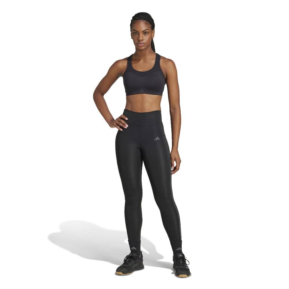 ADIDAS OPTIME 3-STRIPES FULL LENGTH LEGGINGS