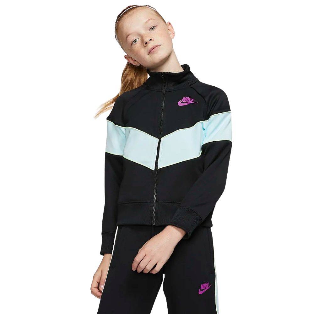 NIKE GIRLS HERITAGE FULL ZIP JACKET