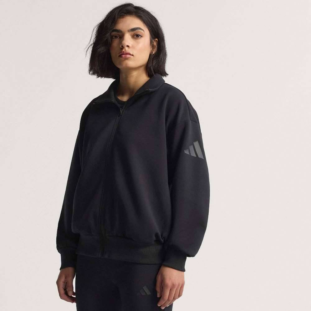 ADIDAS SOFT LUX FULL-ZIP TRACKTOP