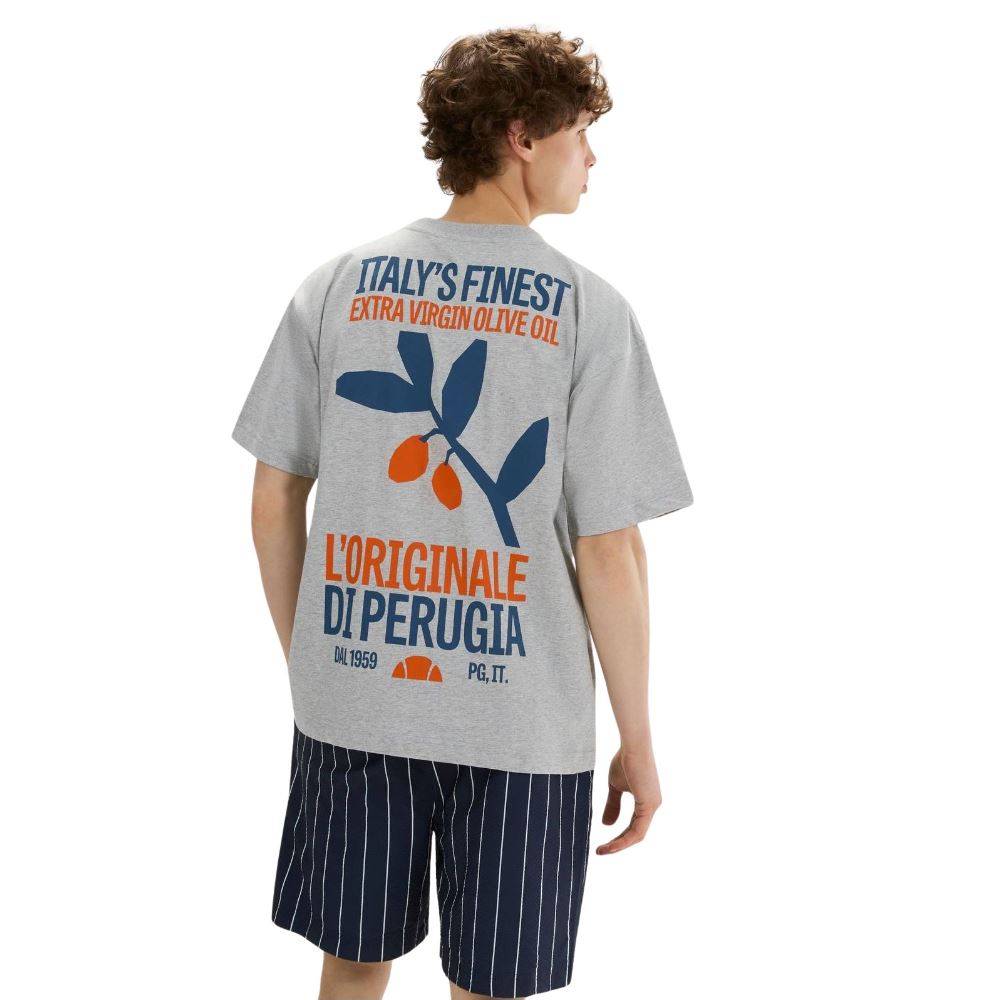 ELLESSE MENS GRAPHICS OLIVA TEE