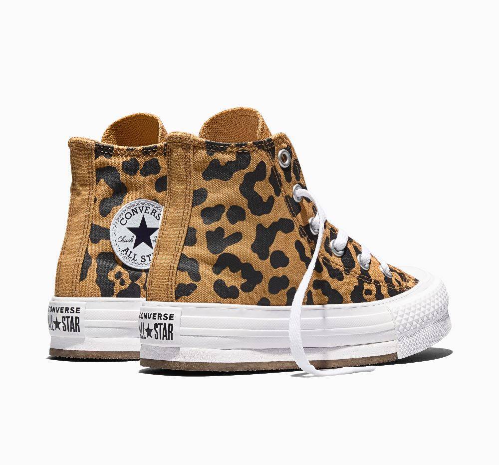 CONVERSE CHUCK TAYLOR ALL STAR EVA LIFT LEOPARD PLATFORM