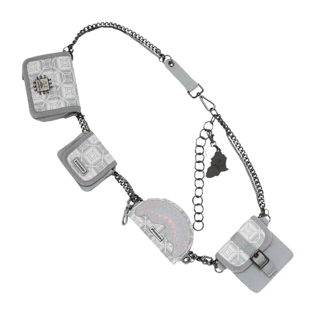 SPRAYGROUND AI STUNNA CREAM CHARM WAISTBELT