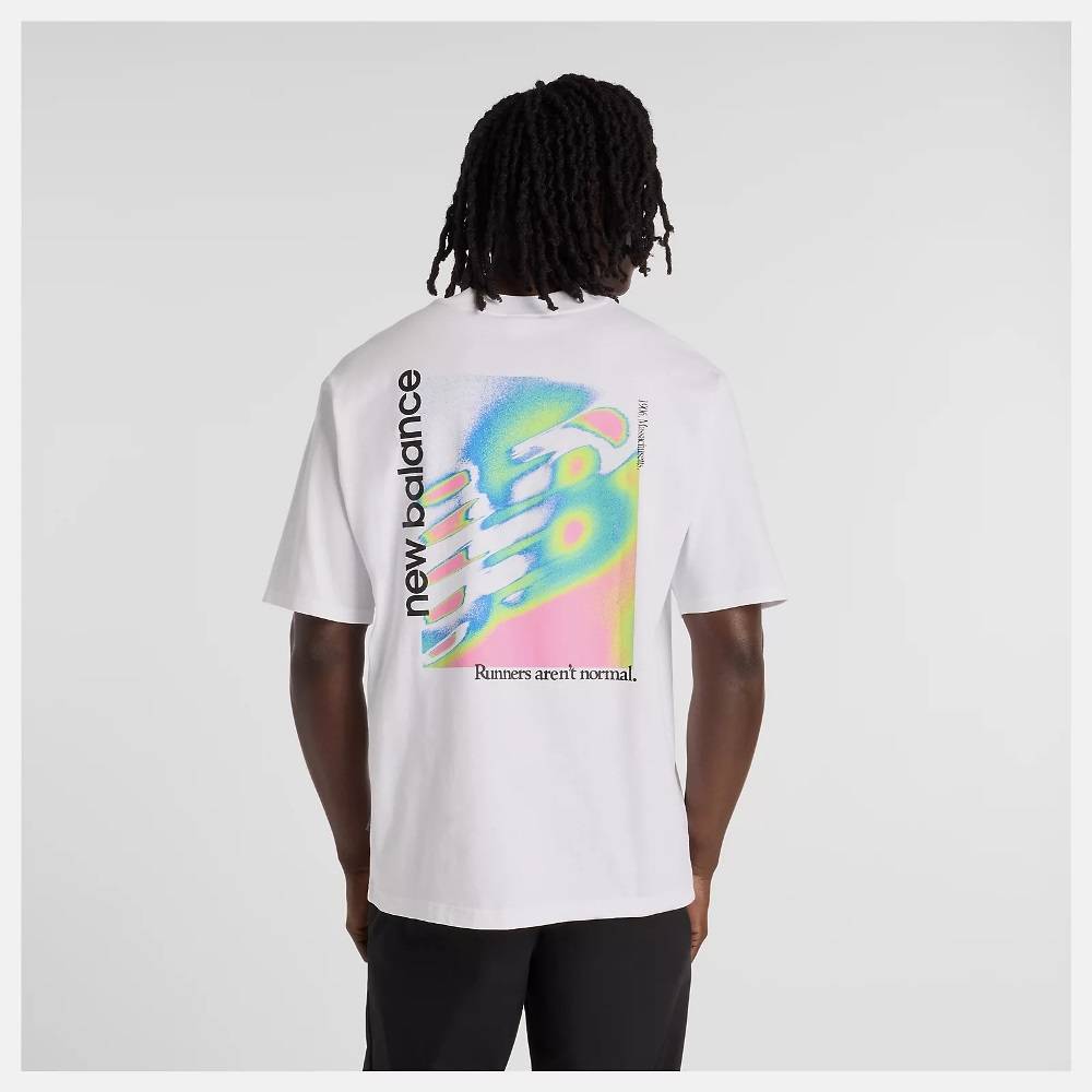 NEW BALANCE NEON HEAT MAP TEE