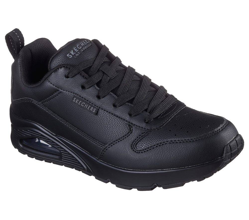 SKECHERS UNO: ALDER MENS LEATHER SNEAKER