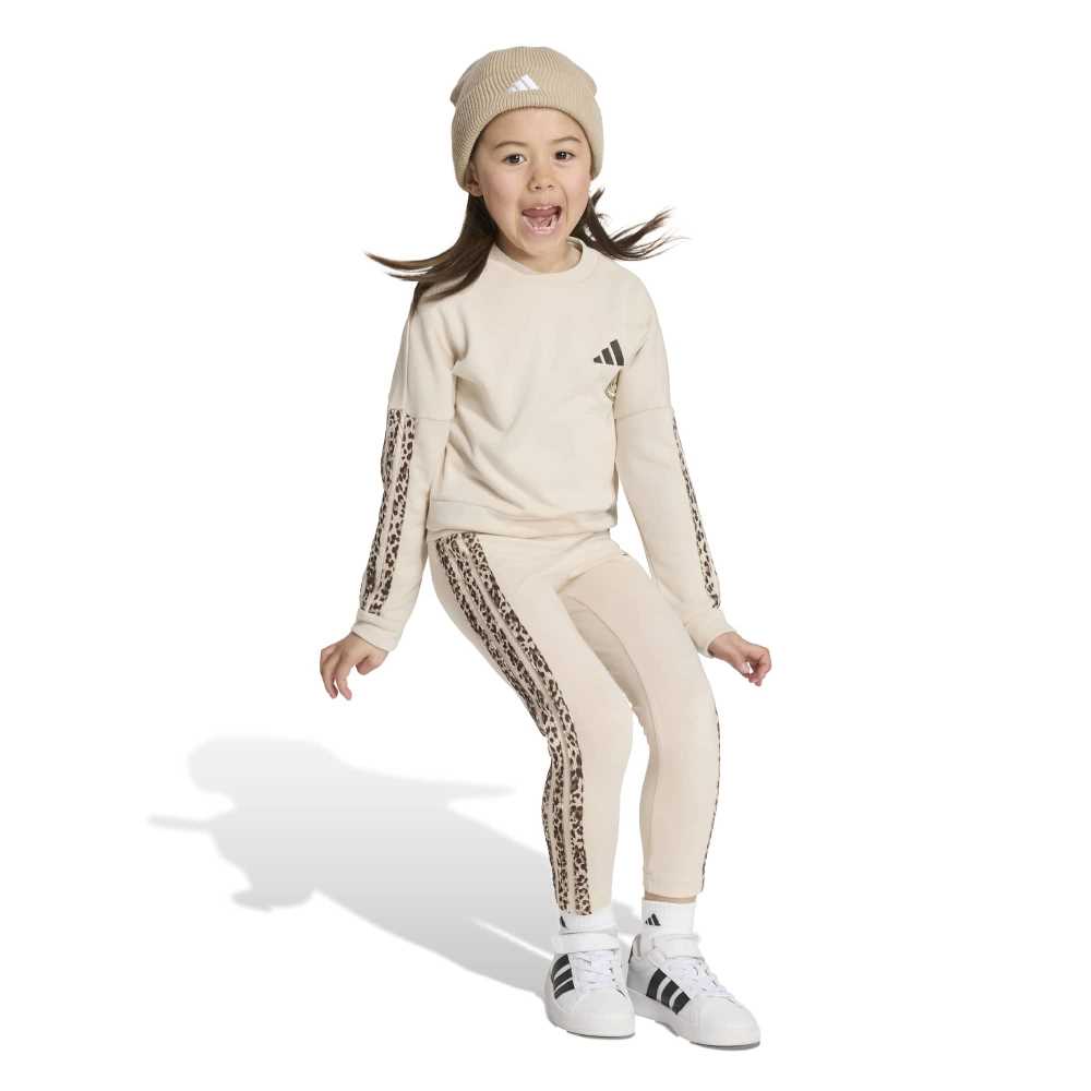 ADIDAS LITTLE GIRLS ANIMAL LEGGINGS SET