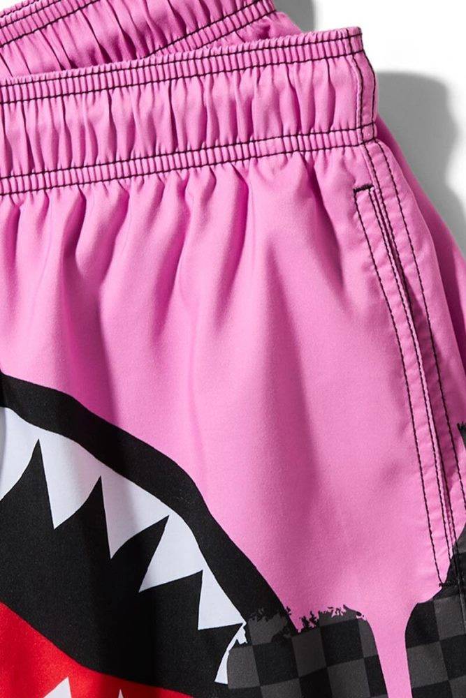 SPRAYGROUND PINK PAINT DRIPS SWIM SHORT