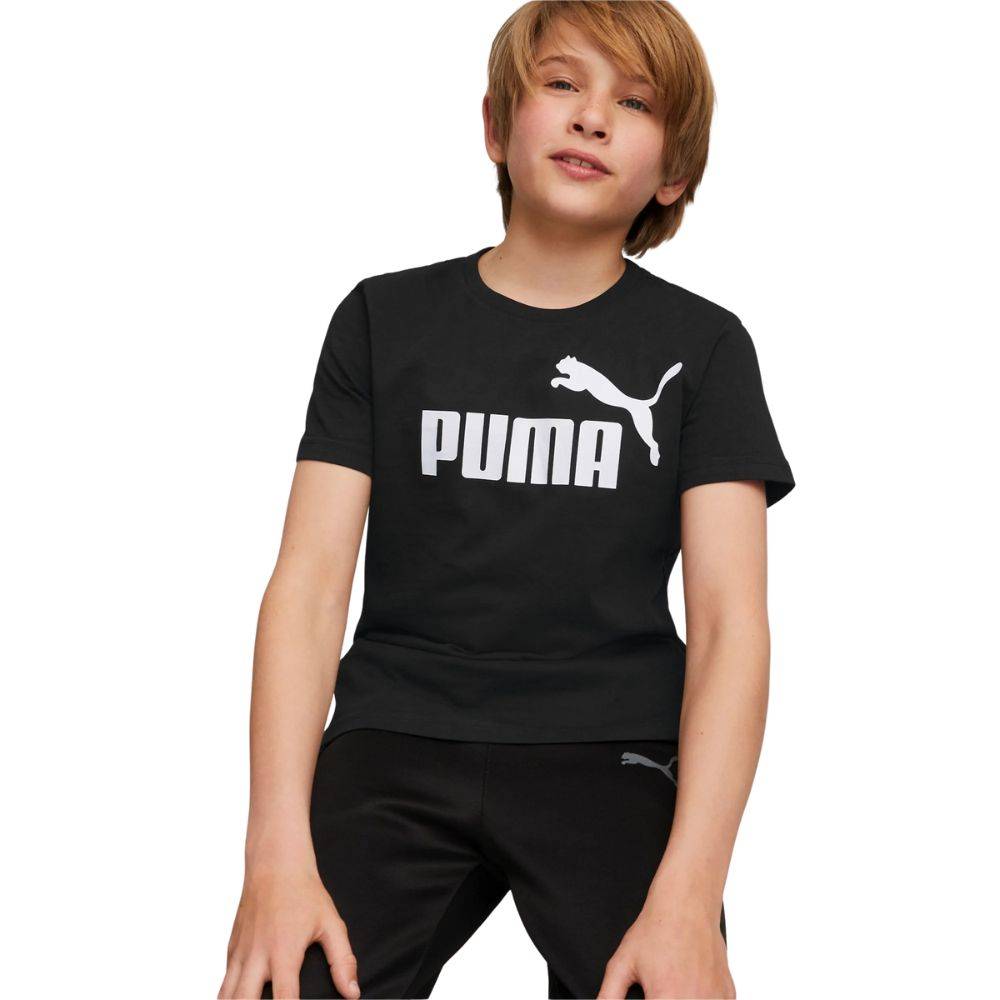PUMA ESSENTIALS LOGO YOUTH TEE