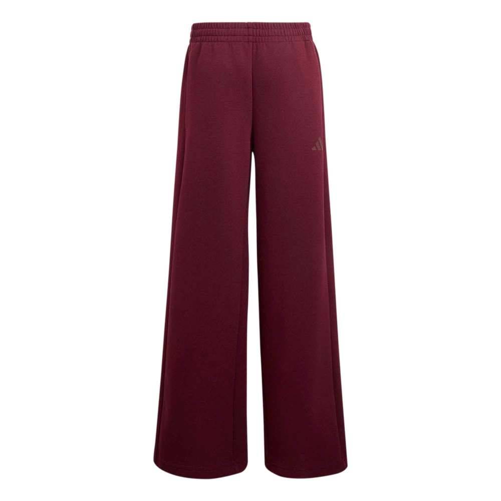 ADIDAS GIRLS FUTURE ICONS 3 STRIPES WIDE LEG PANTS