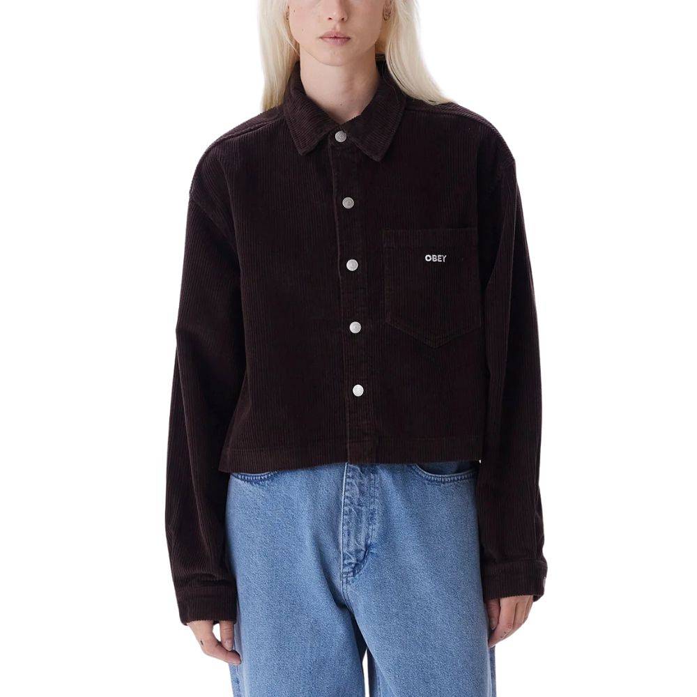 OBEY MARILYN CORD SHIRT