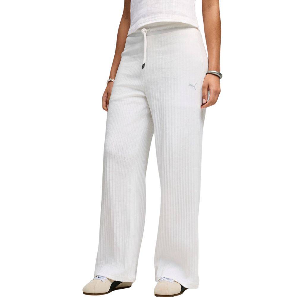 PUMA HER COMFORT HIGH-WAIST WIDE LEG PANTS