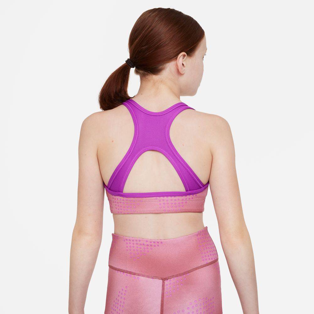 NIKE GIRLS SWOOSH REVERSIBLE BRA TOP