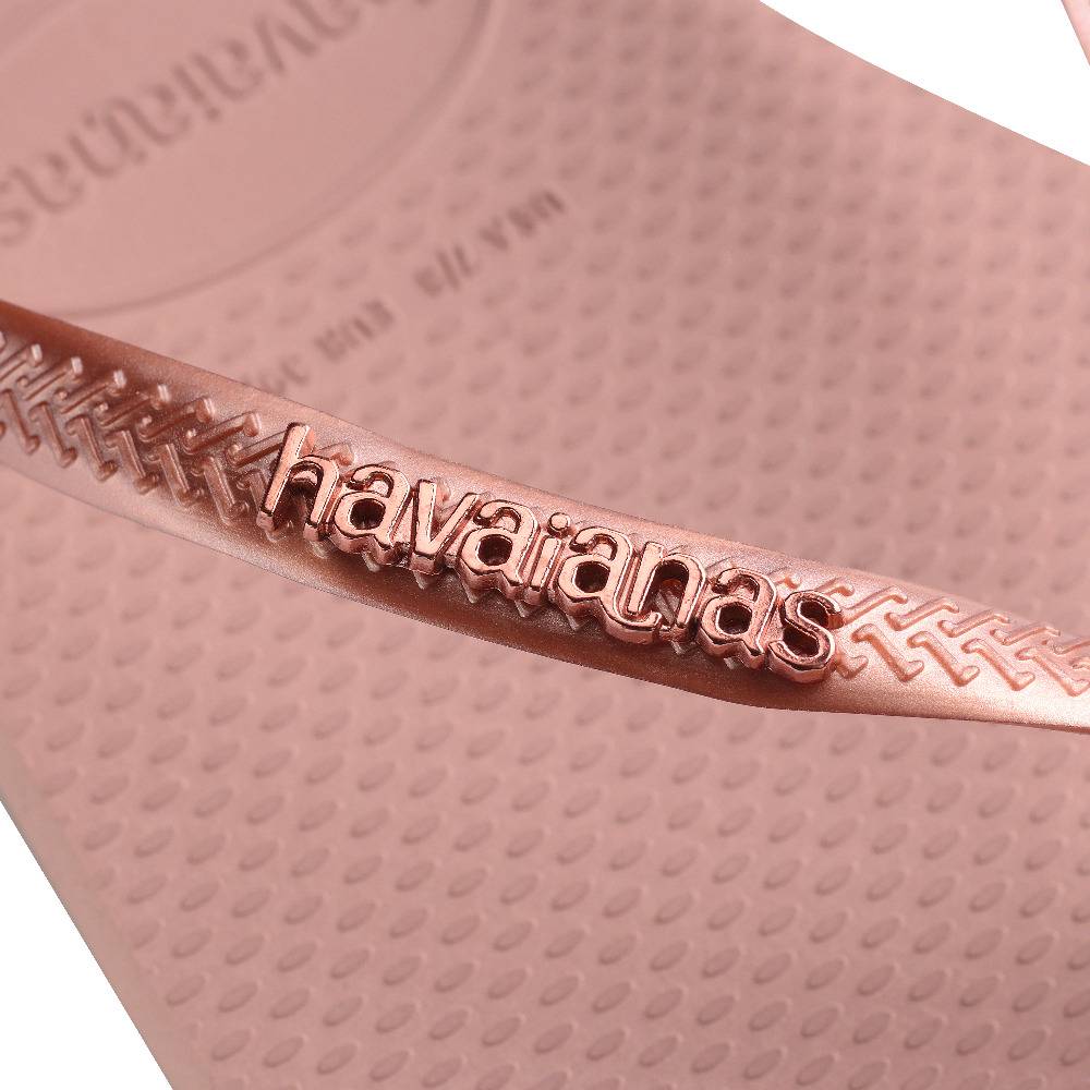 HAVAIANAS SLIM LOGO METALLIC