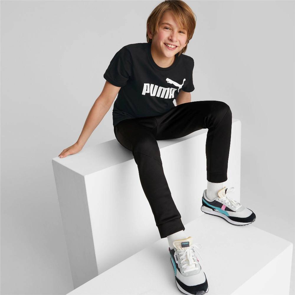 PUMA ESSENTIALS LOGO YOUTH TEE