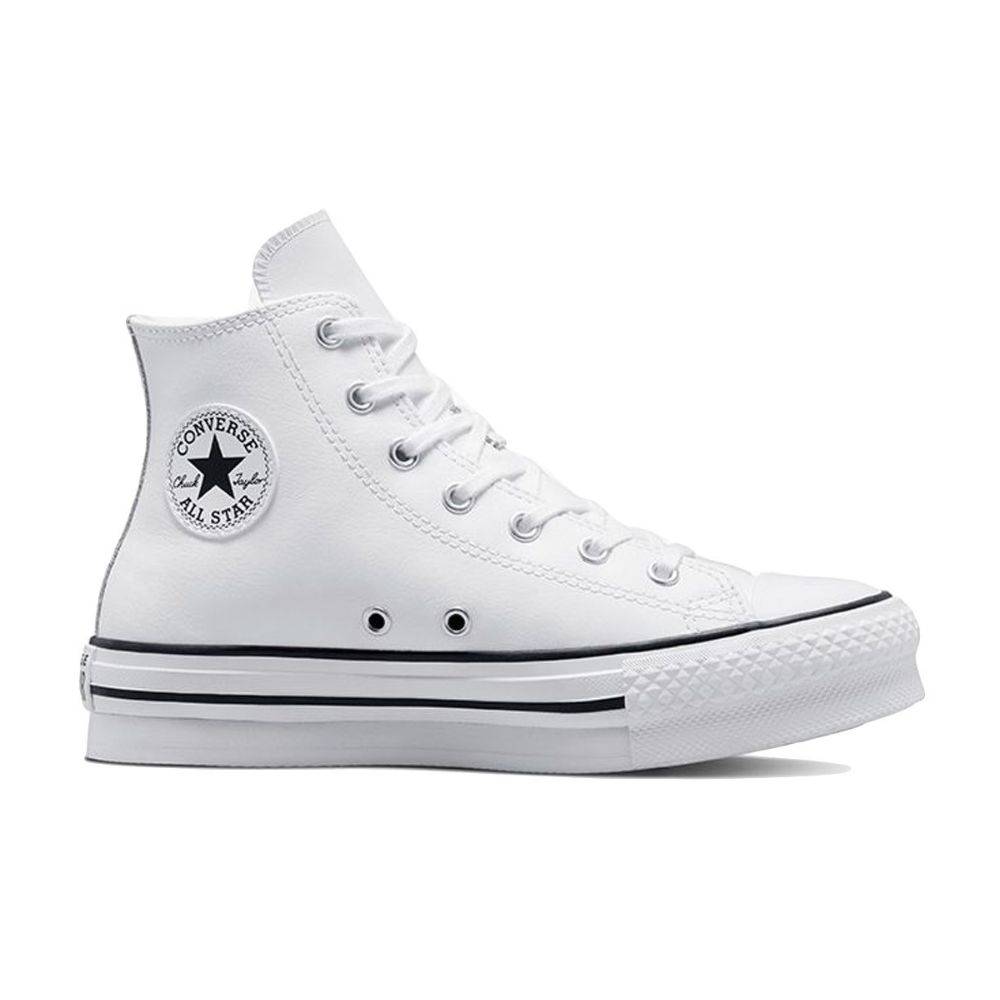 CONVERSE ALL STAR EVA LIFT LEATHER JR SHOES