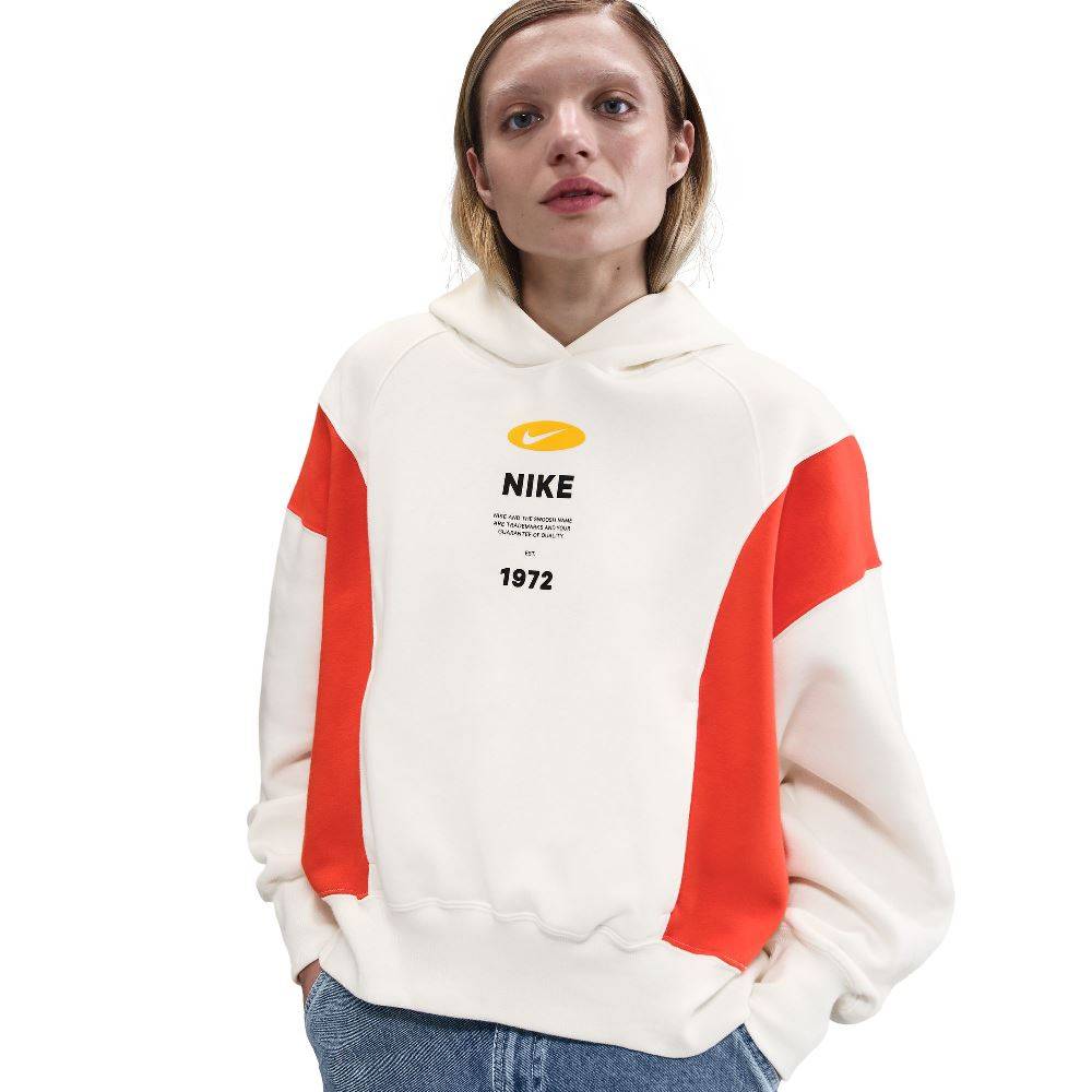 NIKE WOMENS PHOENIX REMIX OVERSIZED HOODIE