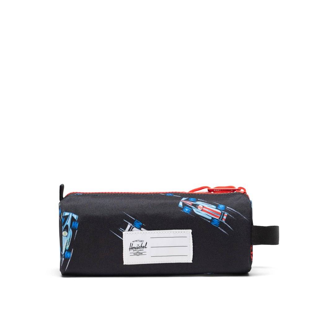 HERSCHEL SETTLEMENT PENCIL CASE LITTLE HERSCHEL RACE CARS
