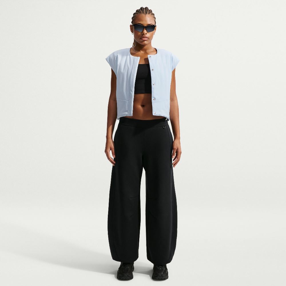 NIKE 24.7SOFT HIGH-WAISTED WIDE-LEG TROUSERS
