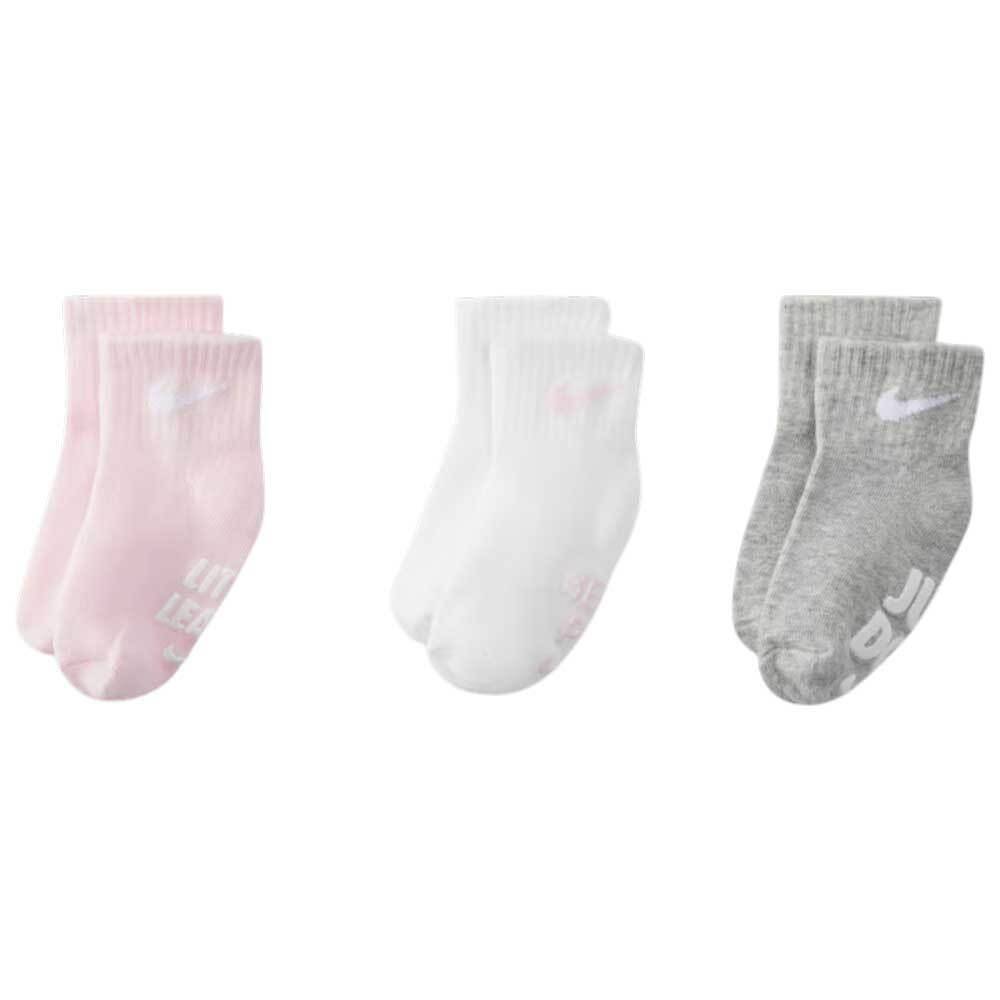 NIKE 3PK VERBIAGE GRIPPER SOCK