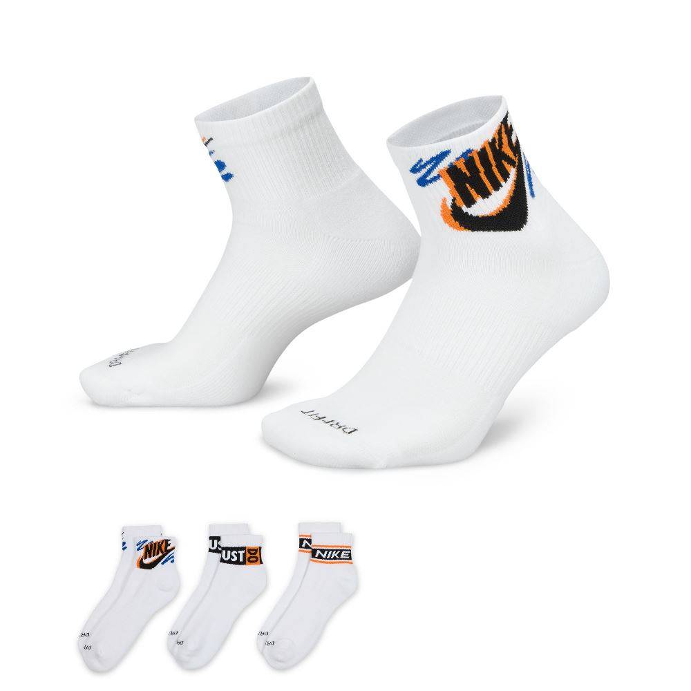 NIKE EVERYDAY PLUS ANKLE 3-PAIRS SPORT SOCKS