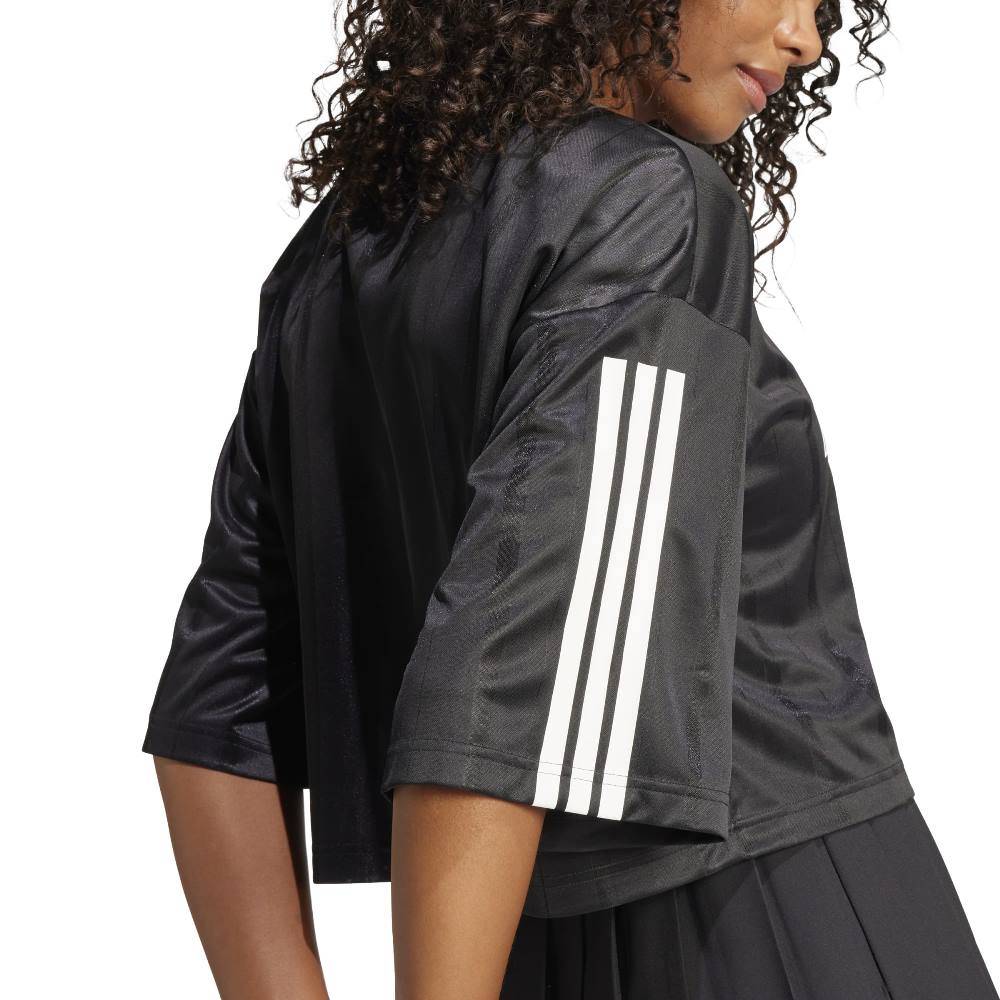 ADIDAS TIRO CUT 3 STRIPES OVERSIZED MESH JERSEY
