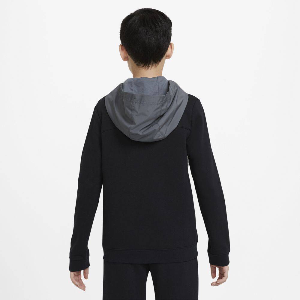 NIKE BOYS NSW ELEVATED TRIMS FULL-ZIP HOODIE