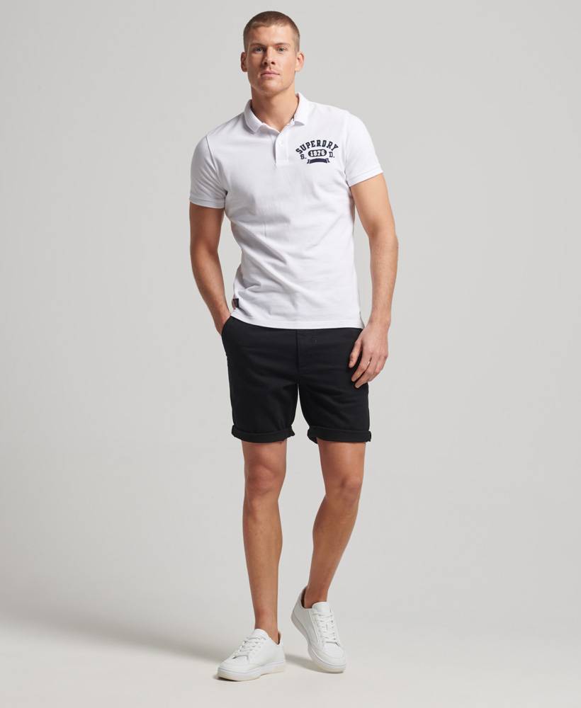 SUPERDRY SUPERSTATE APPLIQUE CLASSIC FIT POLO SHIRT