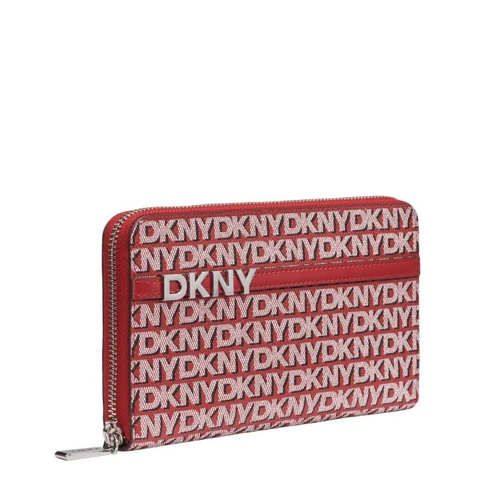 DKNY AVRIL LOGO WALLET