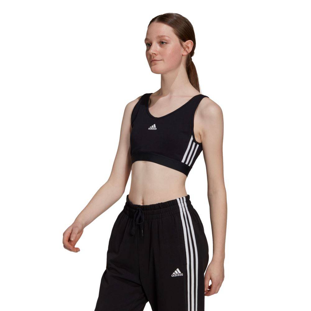 ADIDAS ESSENTIALS 3-STRIPES CROP TOP