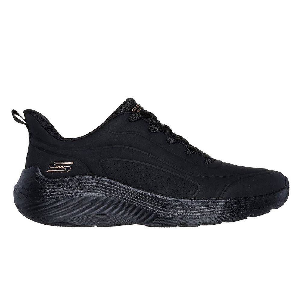 SKECHERS BOBS SQUAD WAVES - JUST WADING LACE-UP WOMENS SNEAKERS