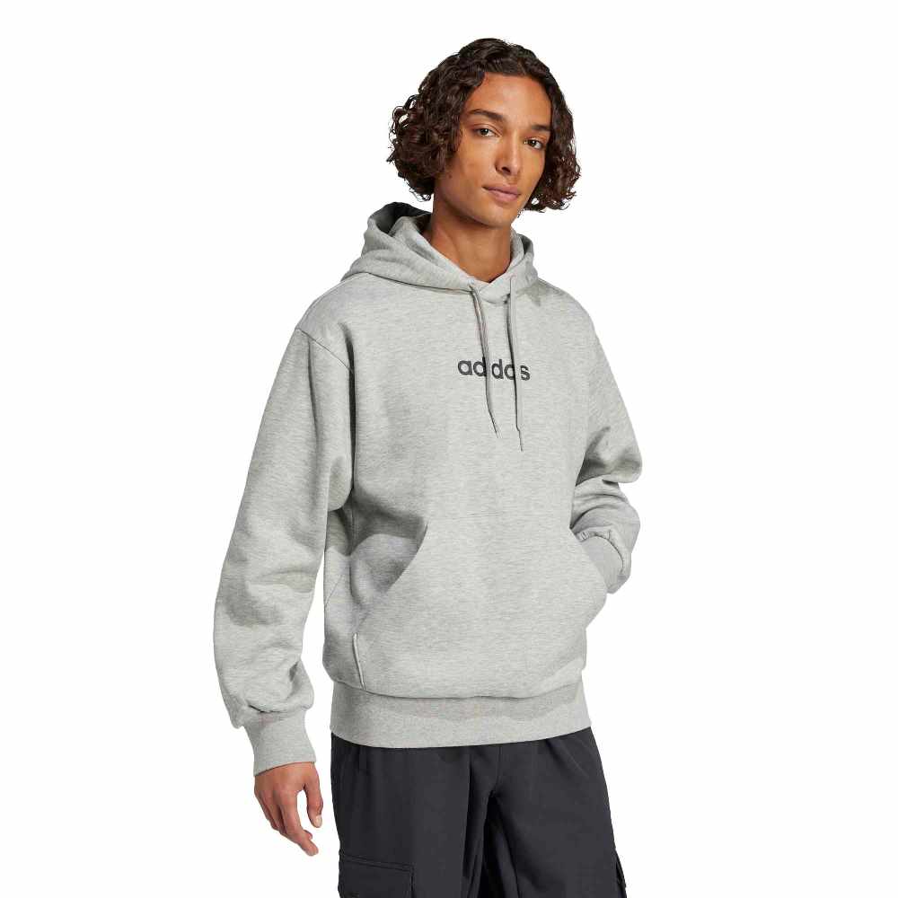 ADIDAS M ESSENTIALS LINEAR FLEECE HOODIE
