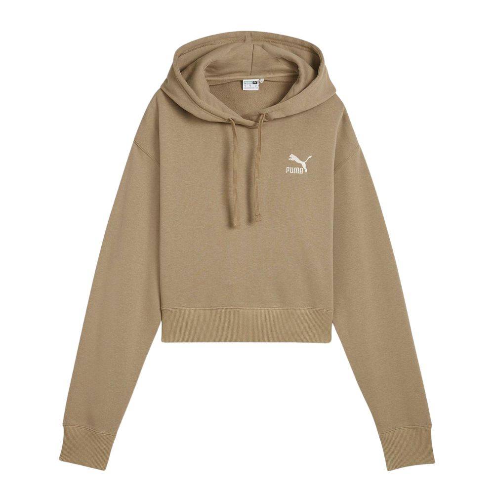 PUMA BETTER CLASSICS CROPPED HOODIE TR