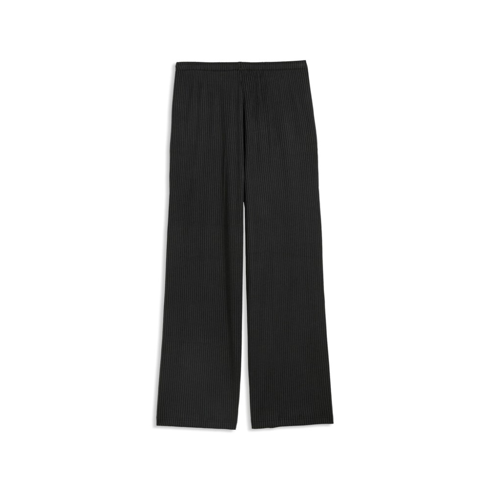 PUMA ESS RIBBED WIDE LEG SOFT TOUCH PANTS OP