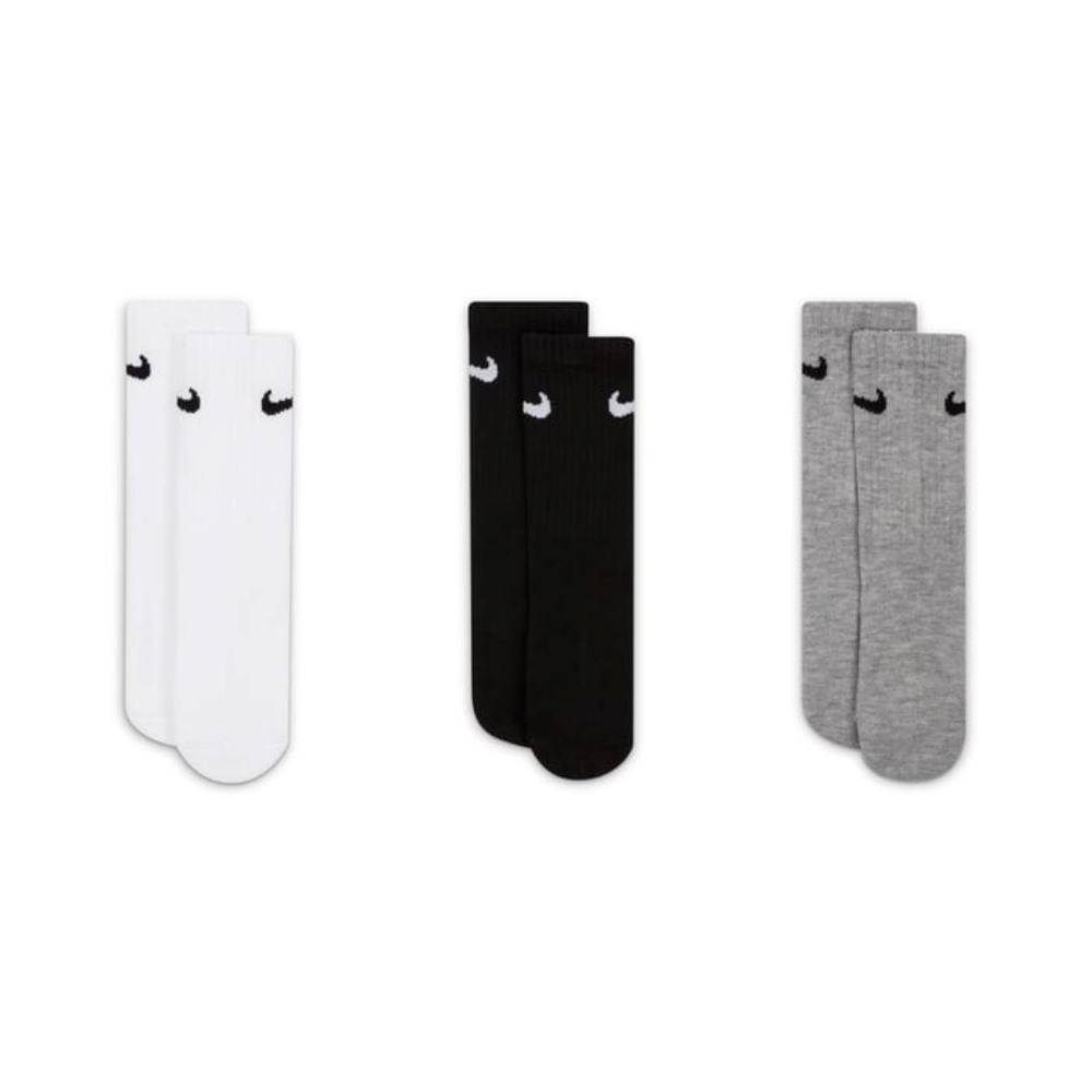 NIKE KIDS BASIC PACK CREW 3-PAIRS SOCKS