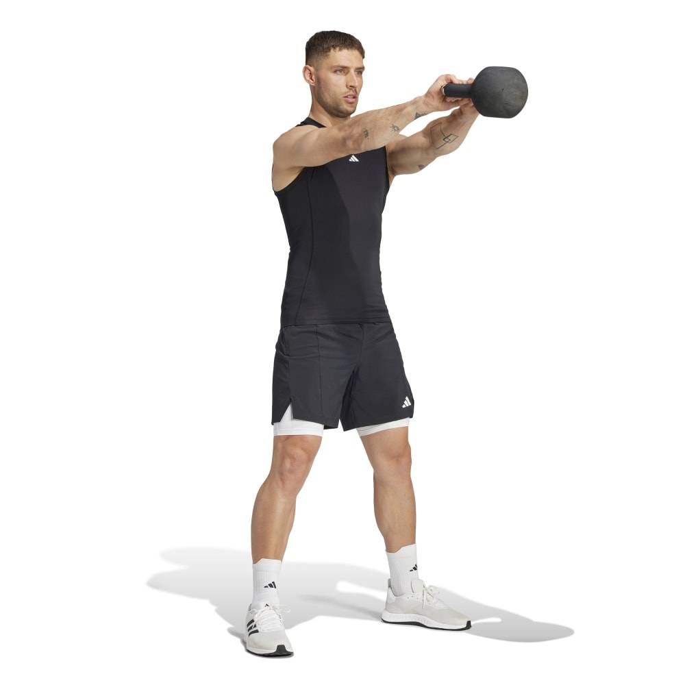 ADIDAS M TECHFIT COMPRESSION TRAINING SLEEVELESS T-SHIRT