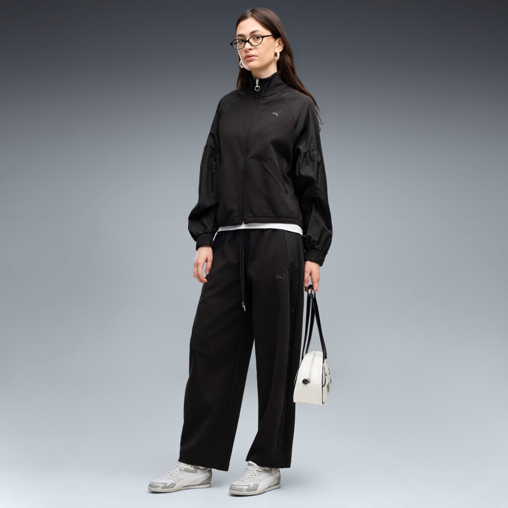 PUMA HER RELAXED DK BARREL LEG PANTS
