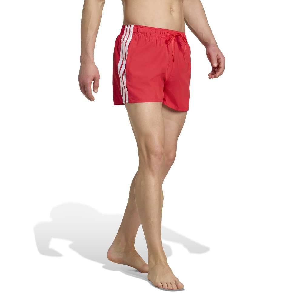 ADIDAS M 3 STRIPES SWIM SHORTS 3 INCH