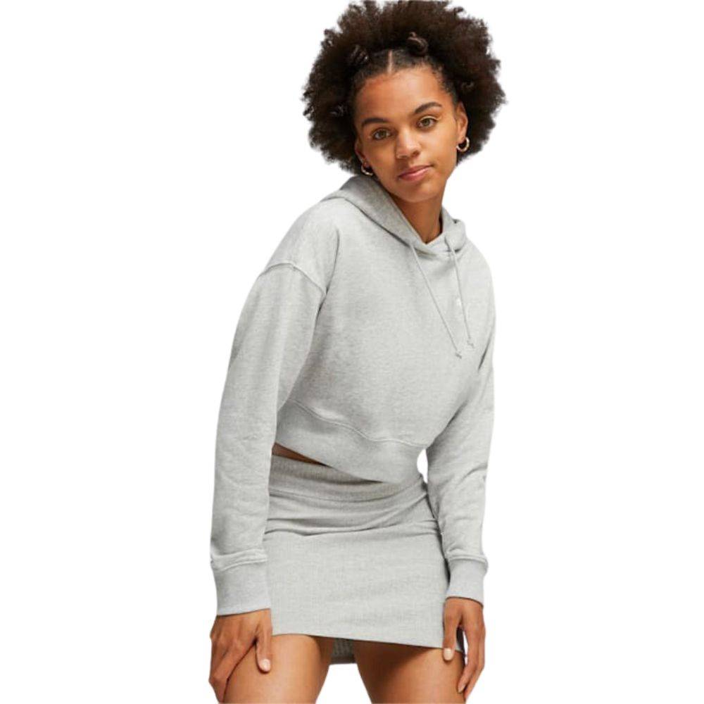 PUMA CLASSIC CROPPED HOODIE