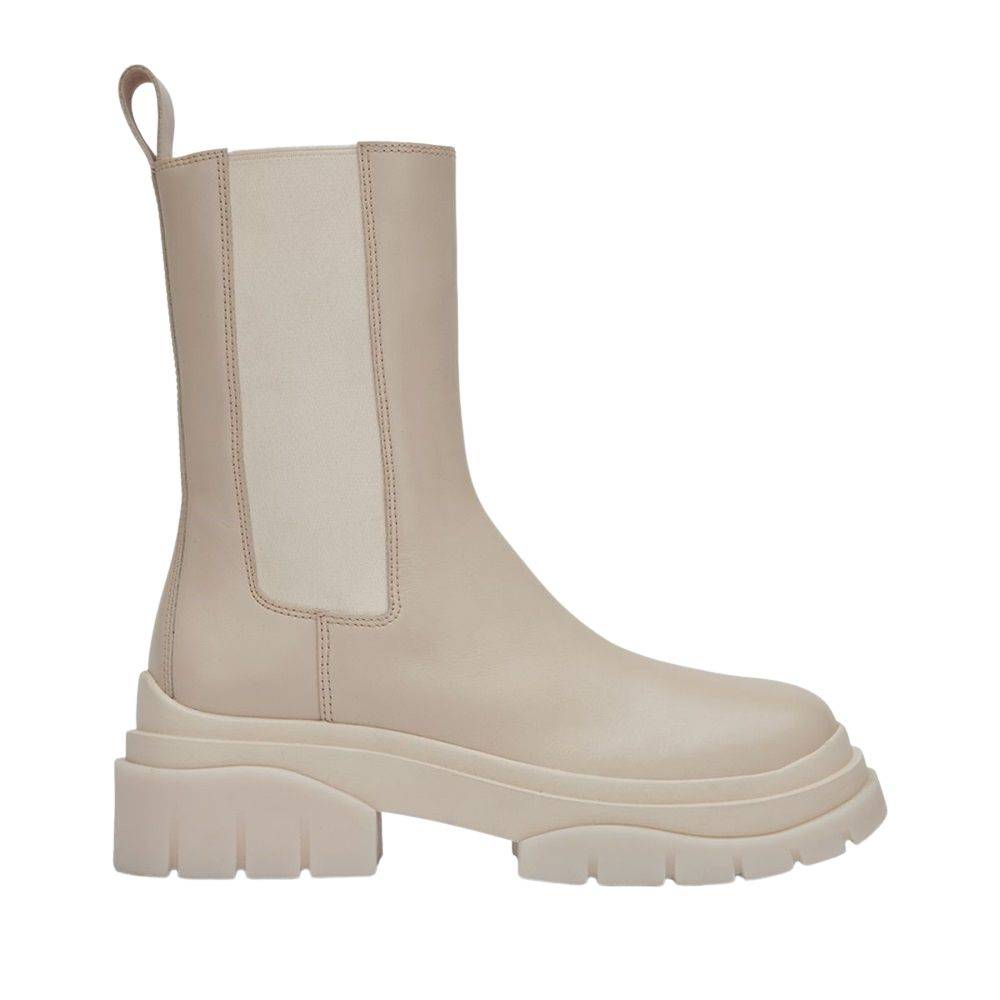 ASH STORM CHELSEA LEATHER BOOTS