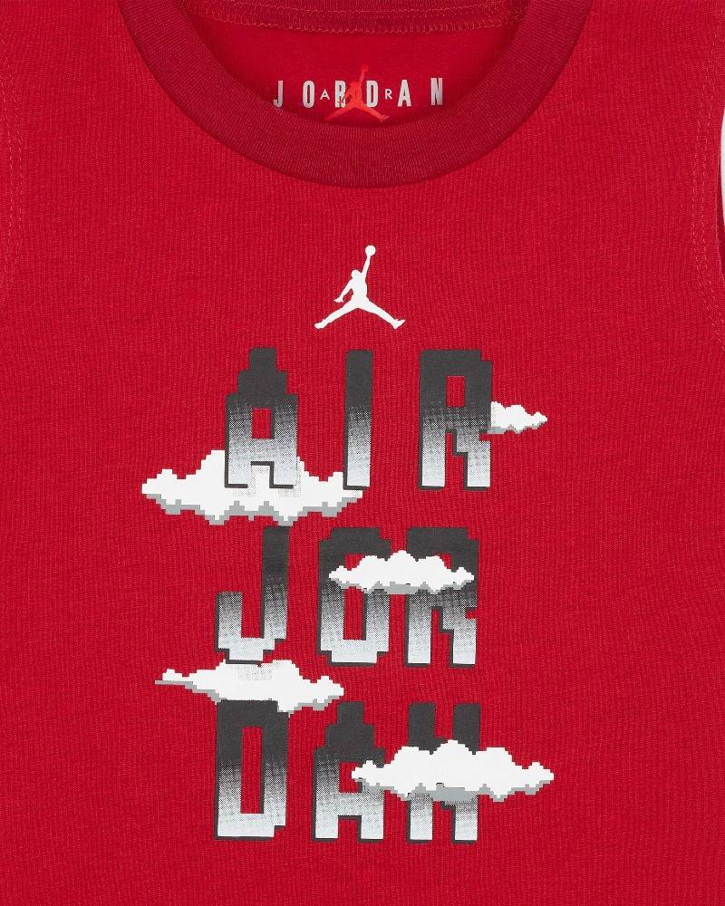 NIKE JORDAN INFANT PIXEL FLIGHT TANK AND SHORT SET