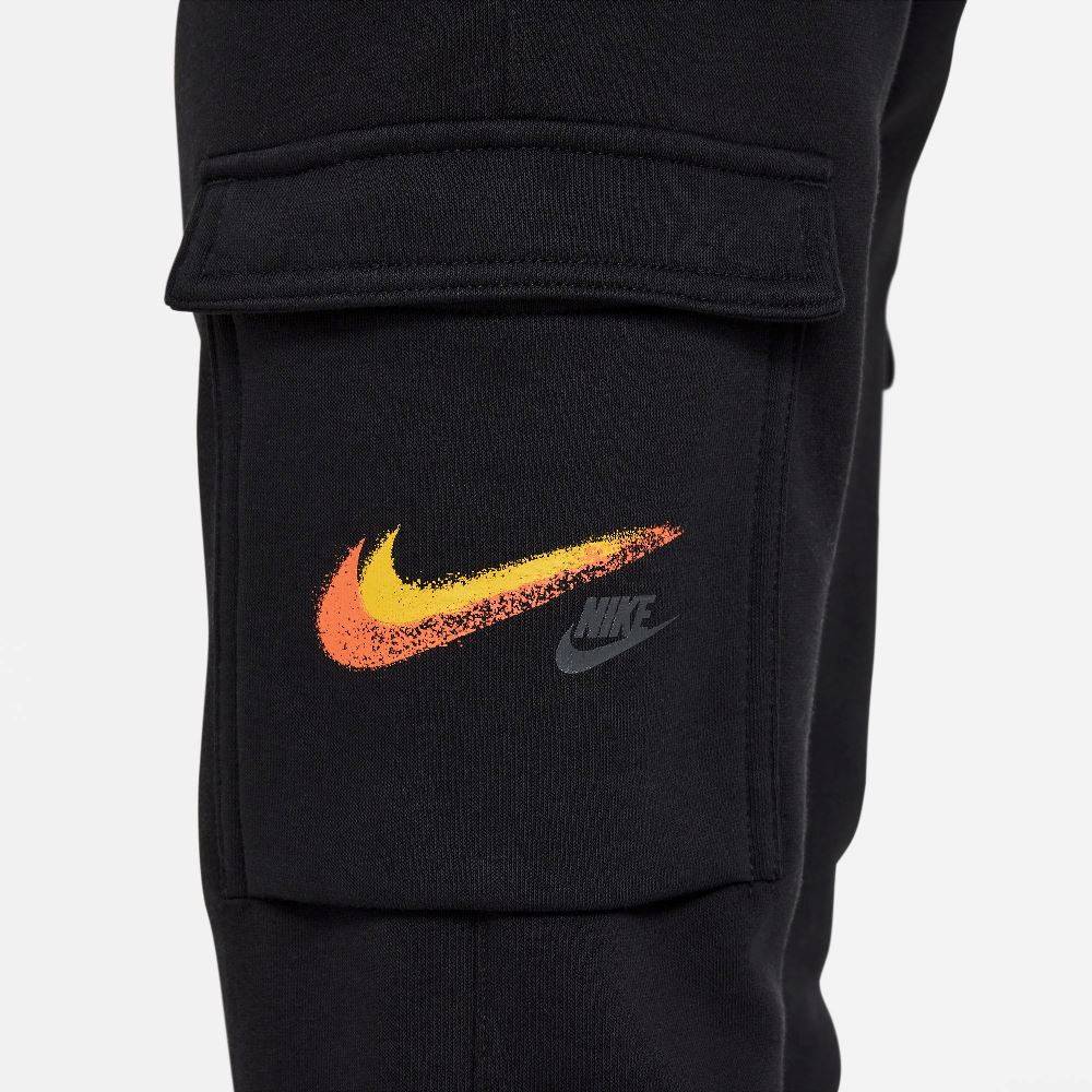 NIKE BOYS FLEECE GRAPHIC CARGO TRAOUSERS