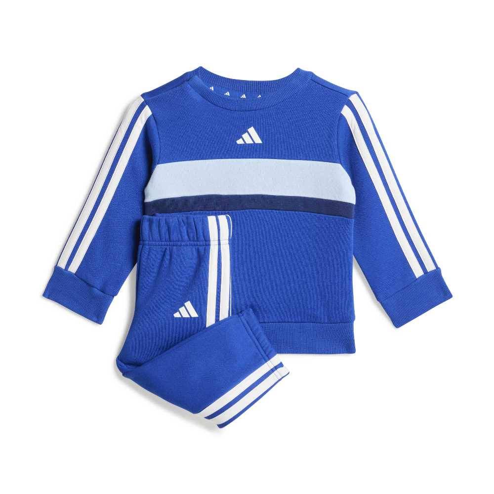 ADIDAS INFANT SEASONAL ESSENTIALS TIBERIO 3 STRIPES FLEECE CREW SET