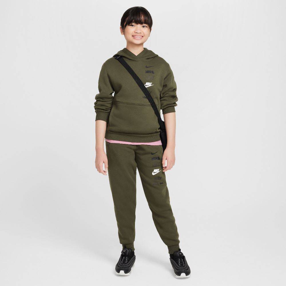 NIKE KIDS CLUB FLEECE MULTILOGO PANT