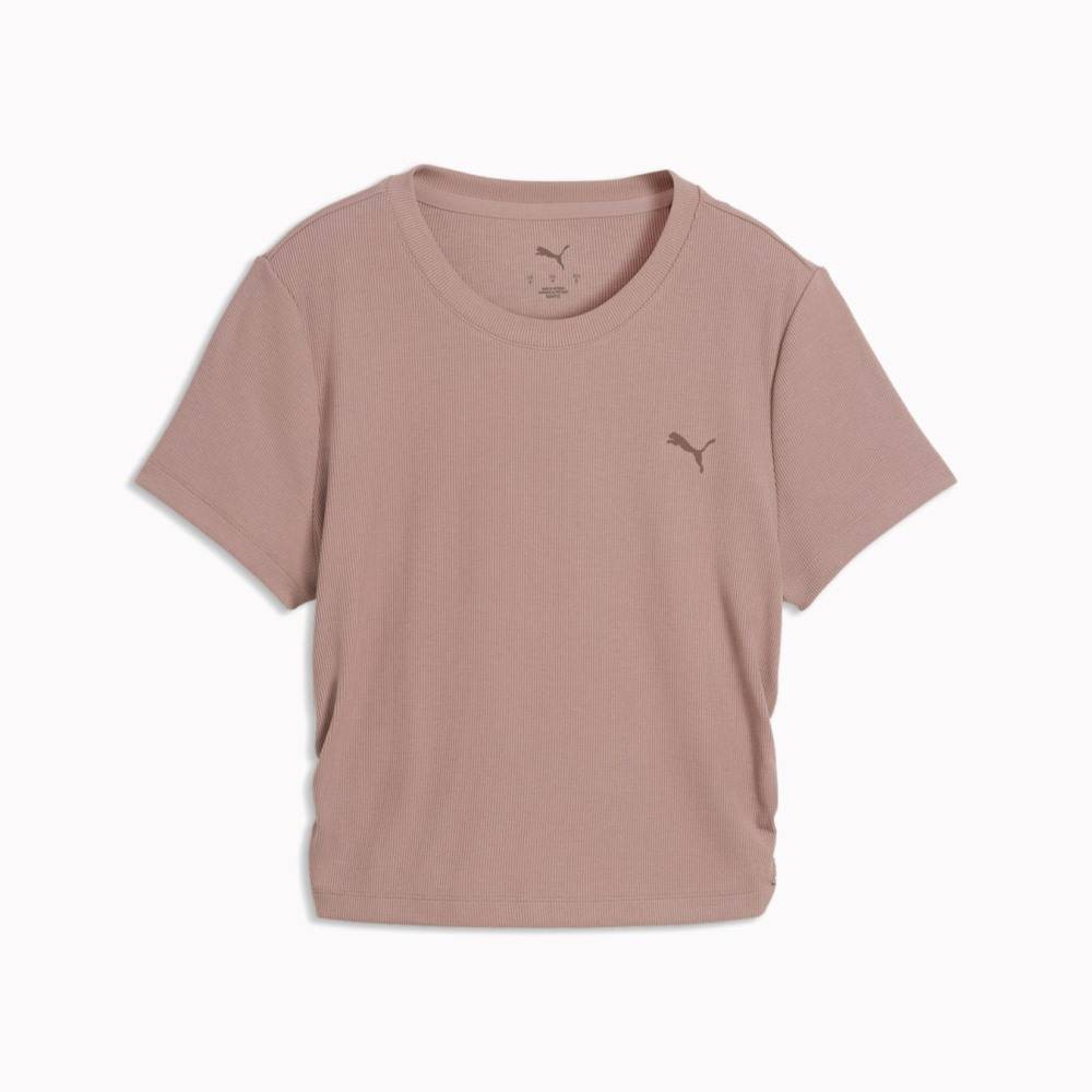 PUMA W CLOUDSPUN RIB TEE