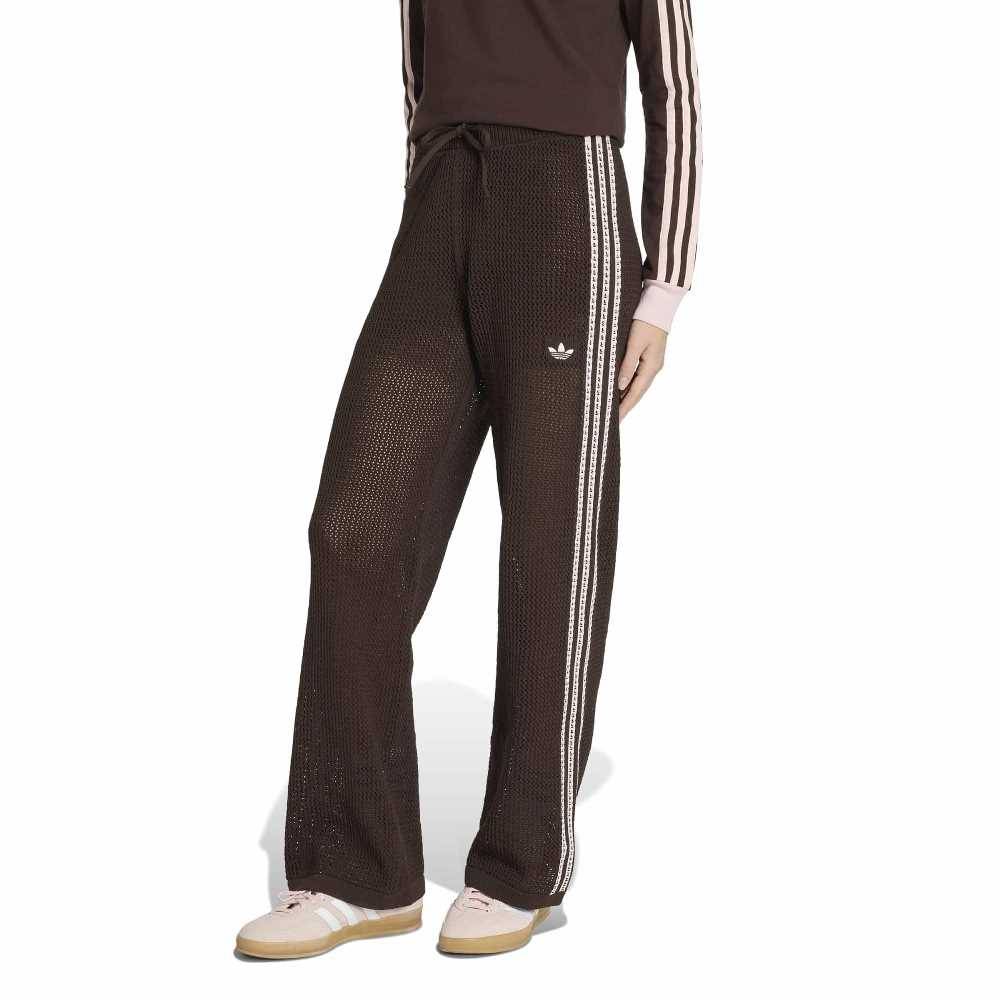 ADIDAS ORIGINALS KNITTED CROCHET FIREBIRD TRACKPANTS