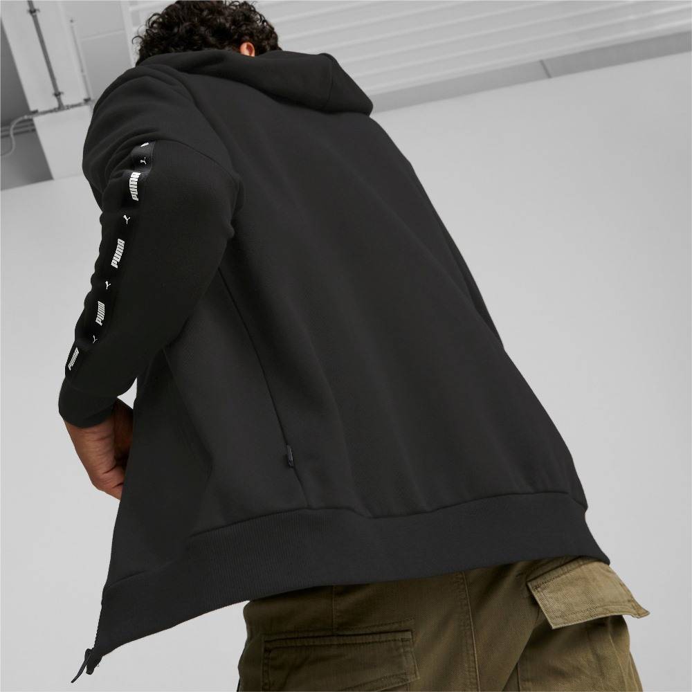 PUMA ESSENTIALS TAPE FULL-ZIP HOODIE